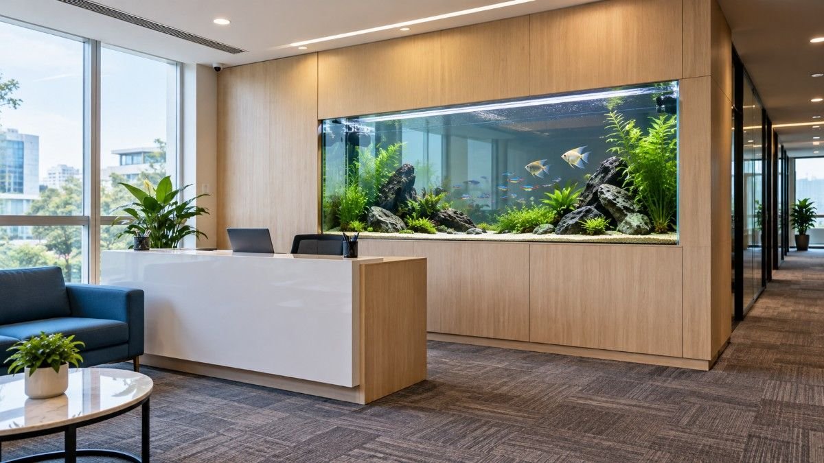 Custom aquarium design and installation in Chennai
